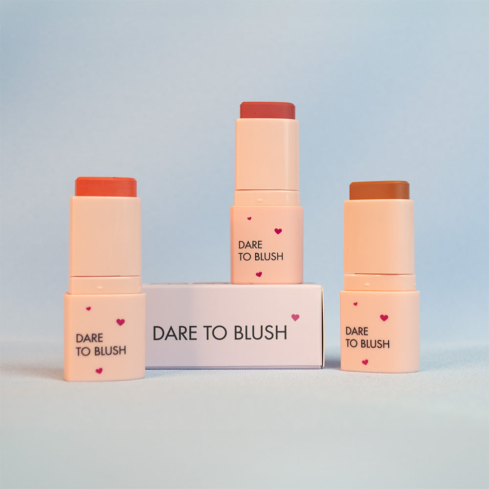 The Signature Neutrals bundles: Dare To Blush in shades Confident Coral, Brilliant Bronze and Restful Rose